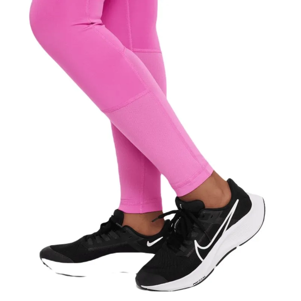 Брюки для девочки Nike Girls Pro Dri-Fit - active fuchsia/white