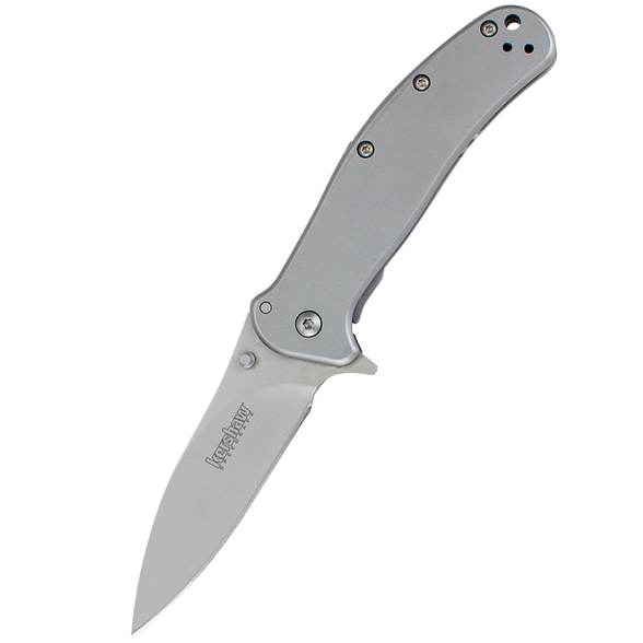 Цена наПолуавтоматический складной нож Kershaw Zing, сталь 8Cr13MoV, рукоять нержавеющая сталь
