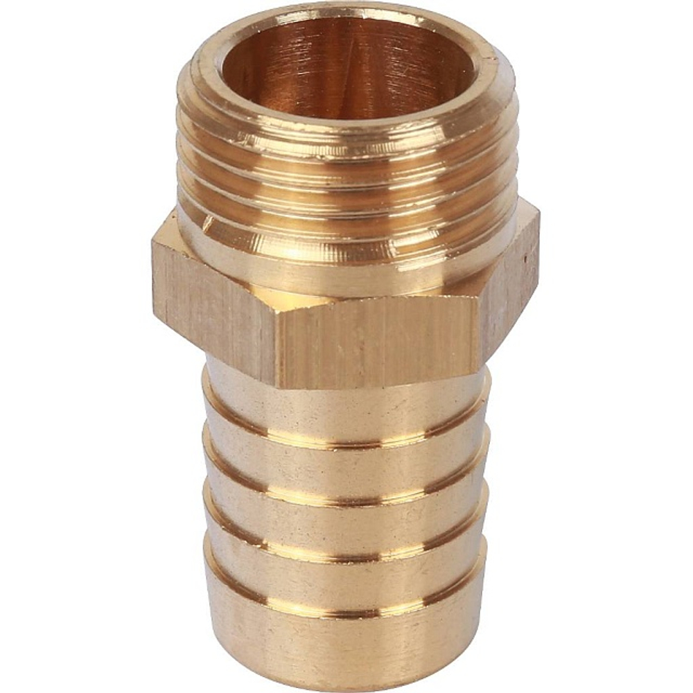 Штуцер с наружной резьбой STOUT SFT 0035 - 1/2" x 18 мм (латунь без покрытия)
