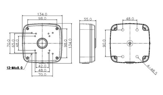 Монтажная коробка RVi-MB2