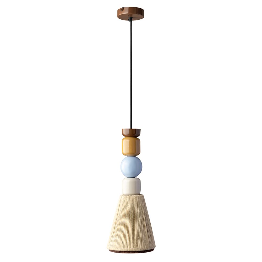 Светильник подвесной Atelier, Ø16х41,5 см, лавандовое ретро