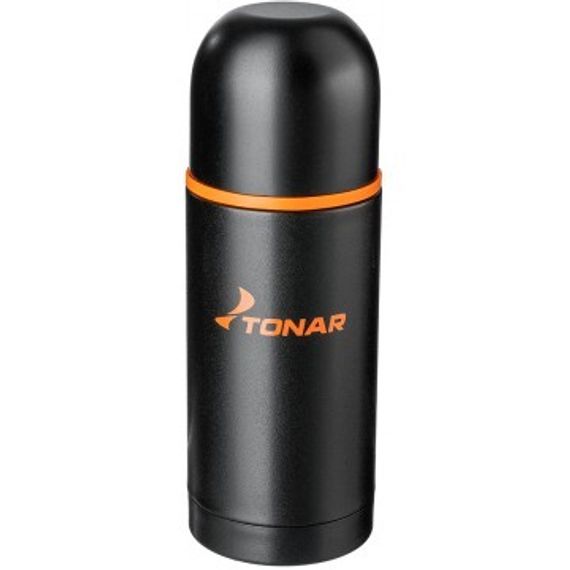 Термос TONAR 500ML HS.TM-023  черный (дополн.пласт.чашка)