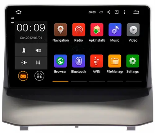 Магнитола для Ford Fiesta 2008-2018 - AIROC 2K RX-1704 Android 13, Быстрая, QLed+2K, CarPlay, SIM-слот
