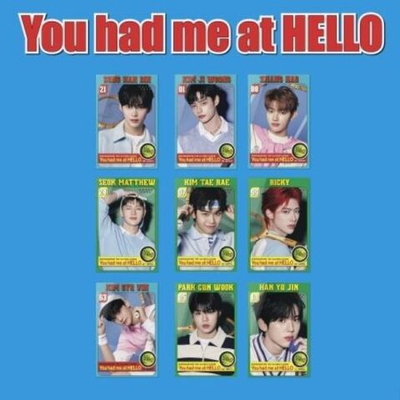 Альбом ZEROBASEONE - YOU HAD ME AT HELLO 3rd Mini Album ZEROSE (POCAALBUM) 9 Version SET