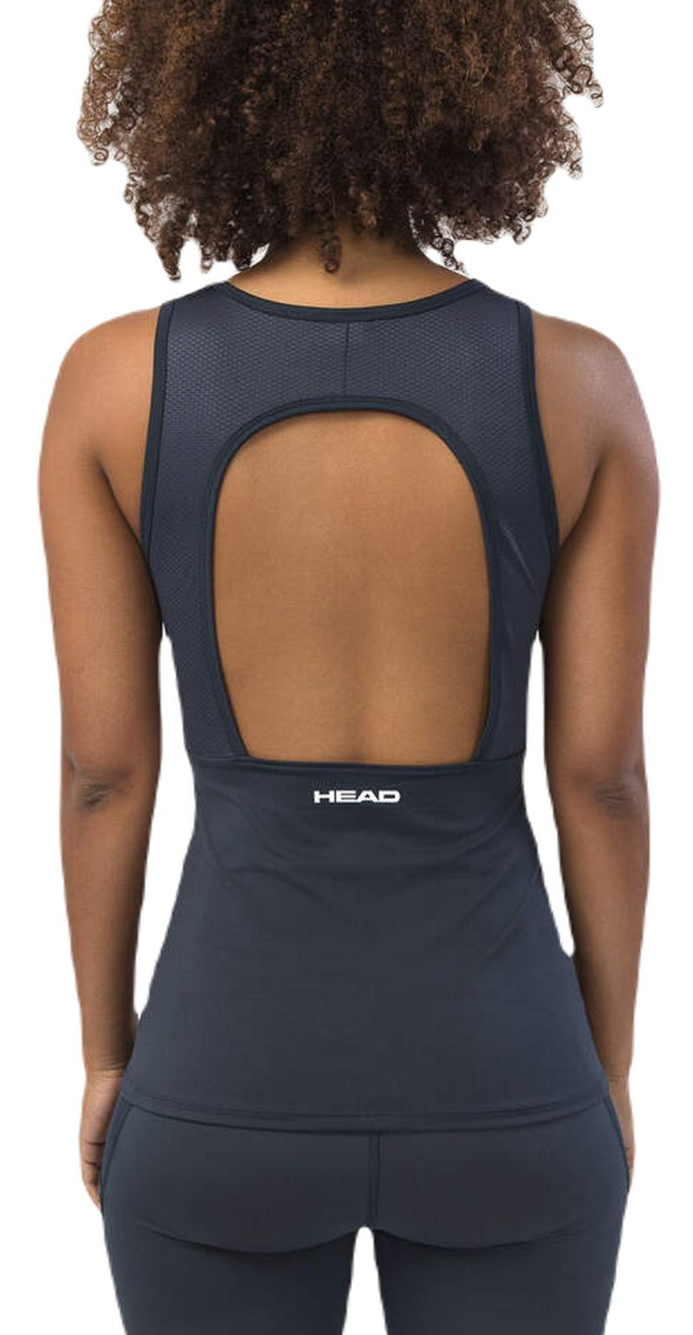 Женский топ теннисный Head Move Tank Top - navy