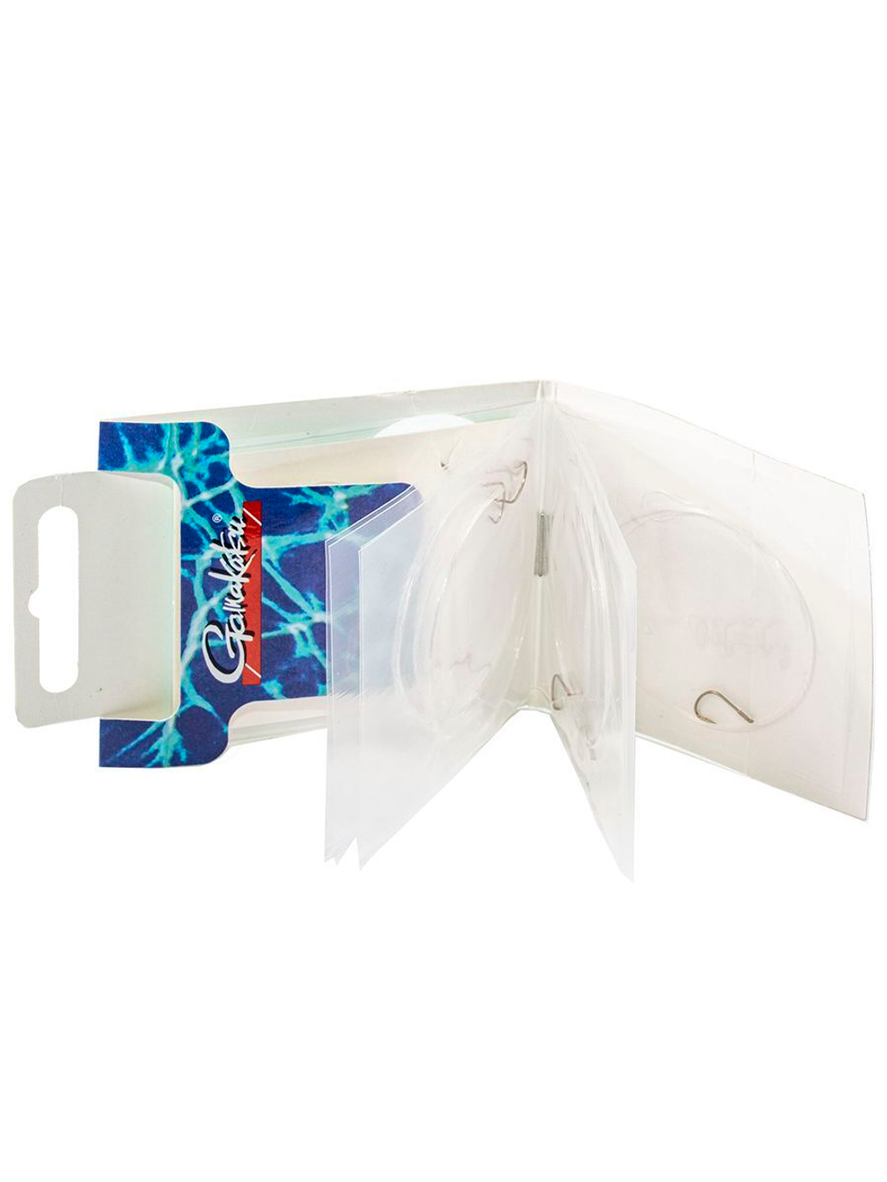 Крючки с поводком Gamakatsu Booklet FEEDER G1-101 размер 14/0, 14мм 75см (упк.10шт.)