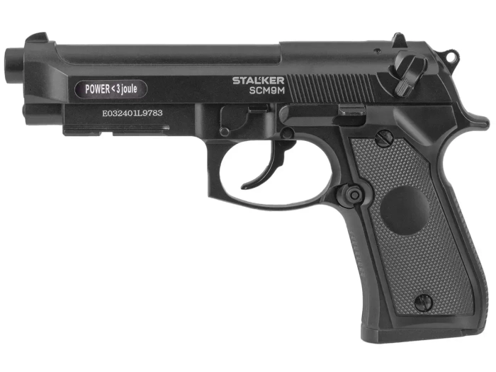 Пистолет пневматический Stalker SCM9M (Beretta M9) к.6мм (SC-11051M9)