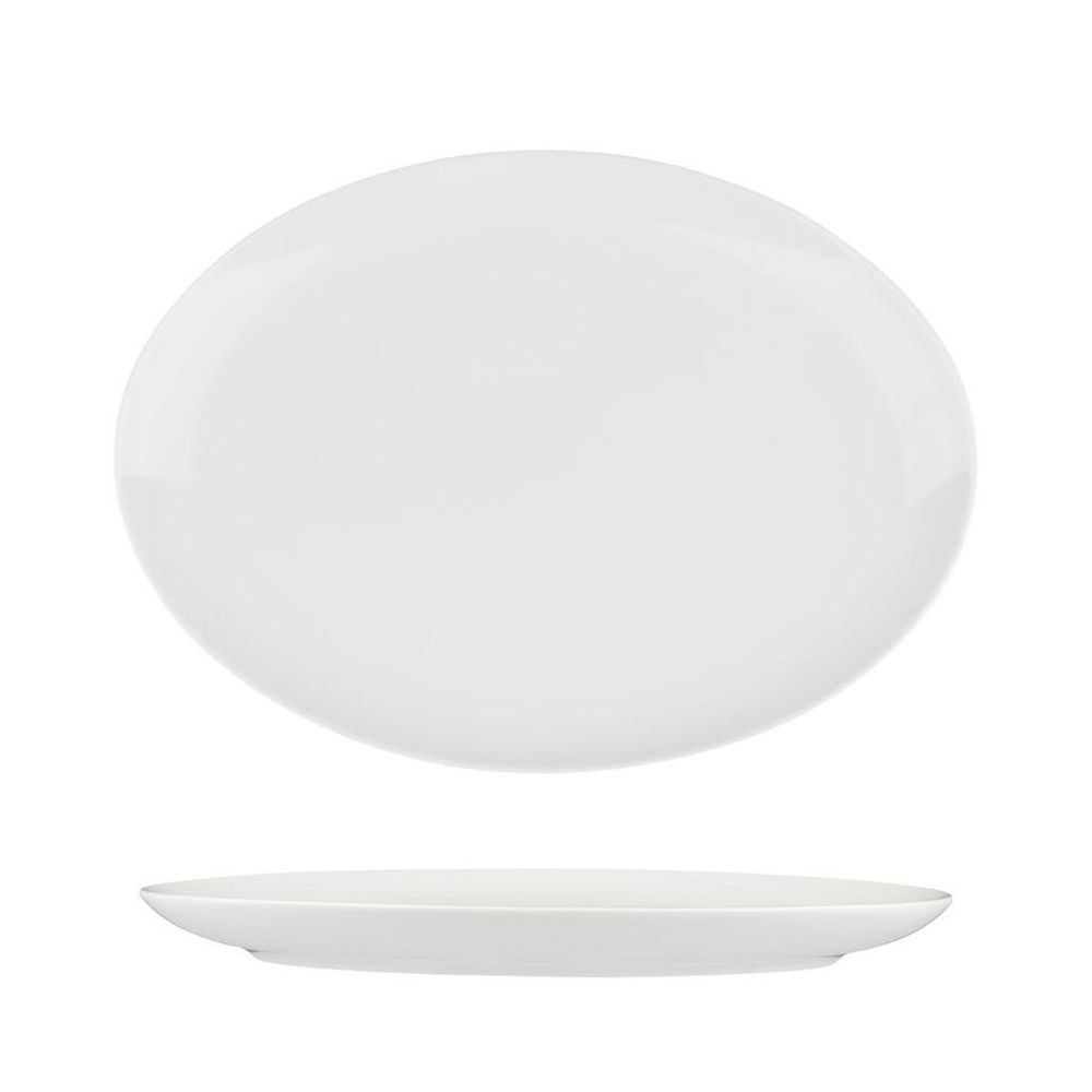 Блюдо овальное 21*15,2 см h2 см без борта Fine Plus Noble [6]