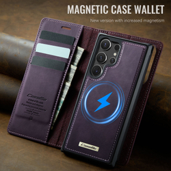 Чехол-кошелек CaseMe 2 in 1 MagSafe Samsung Galaxy S23 Ultra