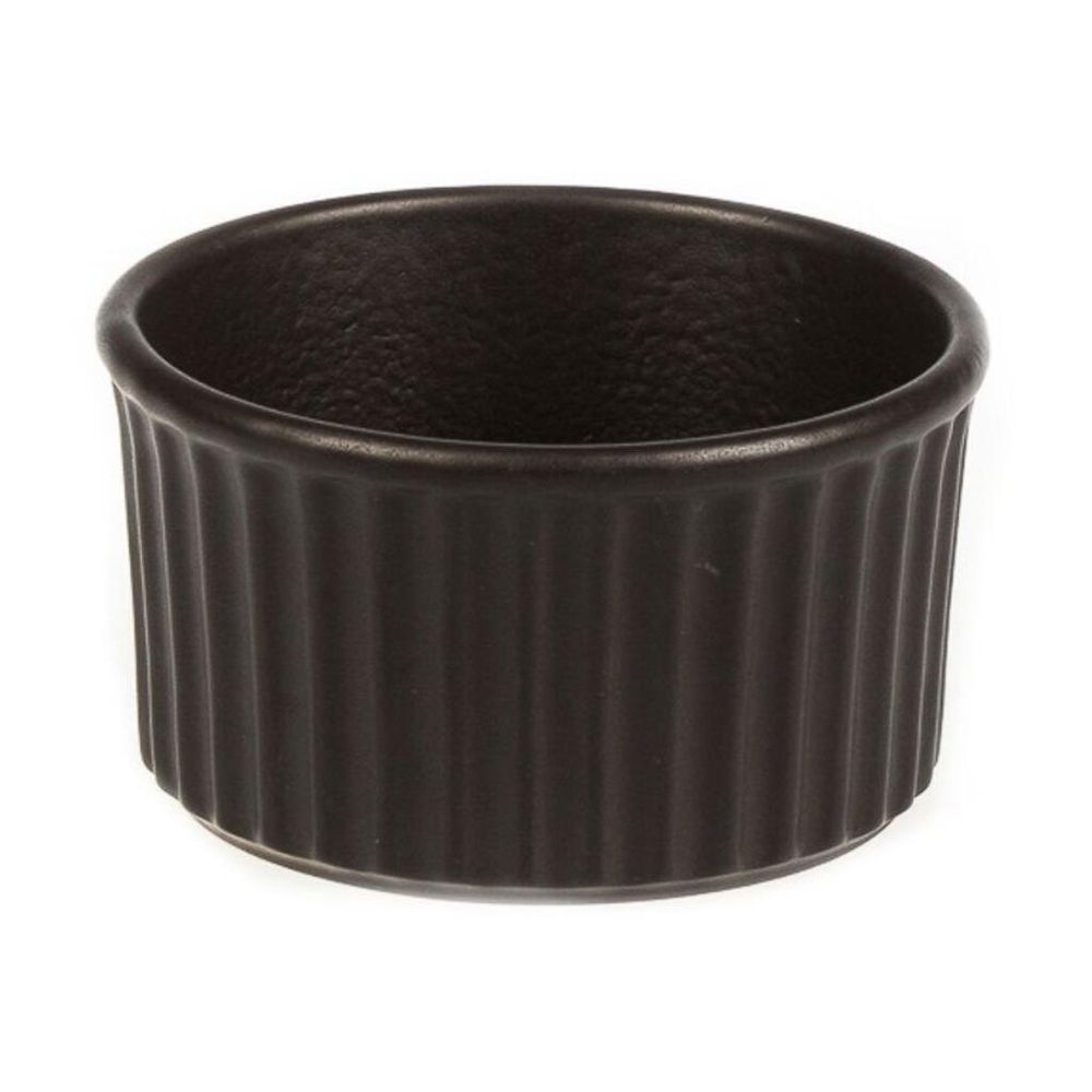 Соусник 90 мл d 7 см h4 см круглый фарфор Рамекин Black Raw Stellar P.L. Proff Cuisine [12]