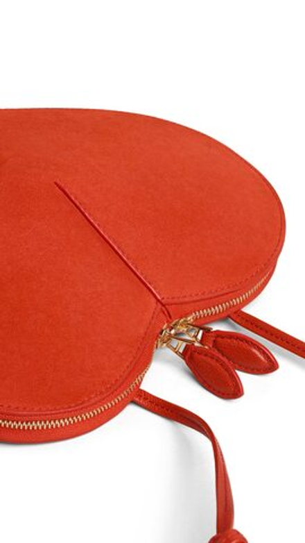 ALAÏA СУМКА LE CŒUR, ОРАНЖЕВЫЙ