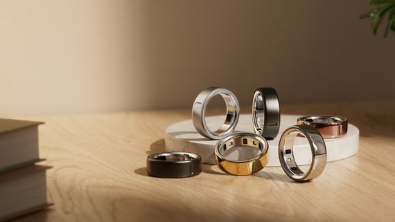 Умное кольцо Oura Ring 4 – Brushed Silver (Матовое серебро)