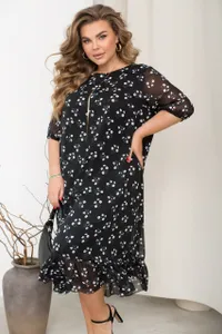 Платье шифоновое УК-2620-3 Фабрика Моды