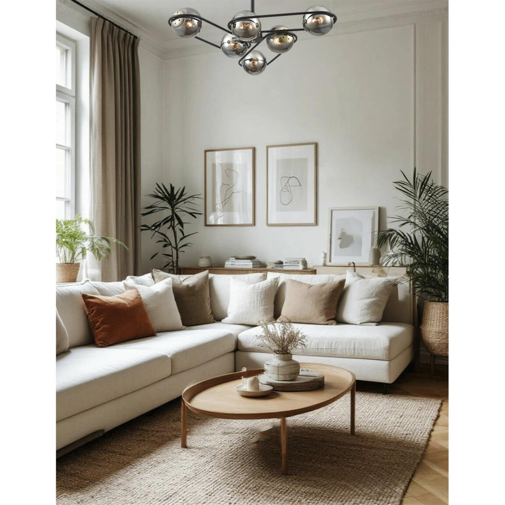 8060/6C Люстра COMFI E27 6*60Вт 220В