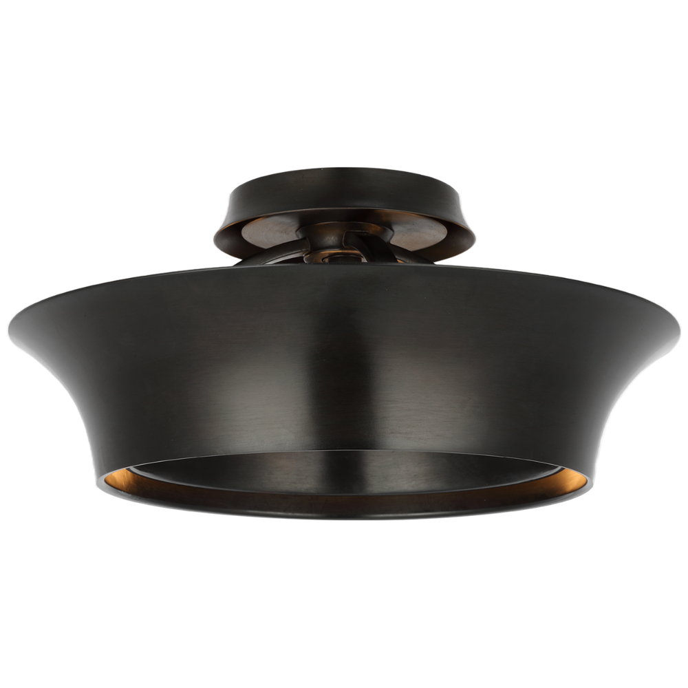Потолочный светильник Visual Comfort Garland 15" Dual Lit Ring Semi-Flush Mount