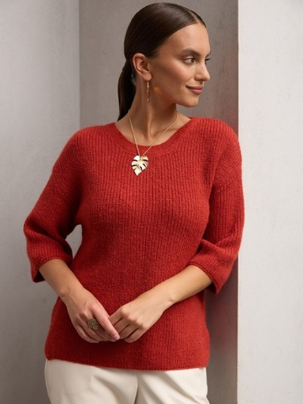 Джемпер 2626 рябина TINONA