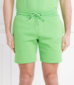 шорты hilfiger curve logo sweatshort Tommy Hilfiger - зеленый(MW0MW30014)