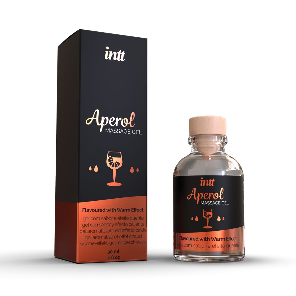 intt Массажное масло (гель) с ароматом Аperol Spritz "APEROL MASSAGE GEL", 30мл