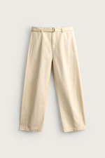 БРЮКИ RELAXED FIT С ПОЯСОМ — ZARA · 1195/334
