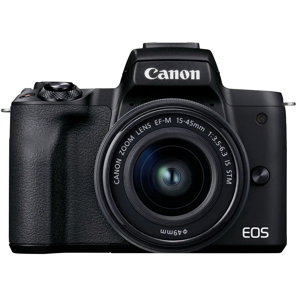 Беззеркальная камера Canon EOS M50 Mark II Kit EF-M 15-45mm f/3.5-6.3 IS STM. Черный