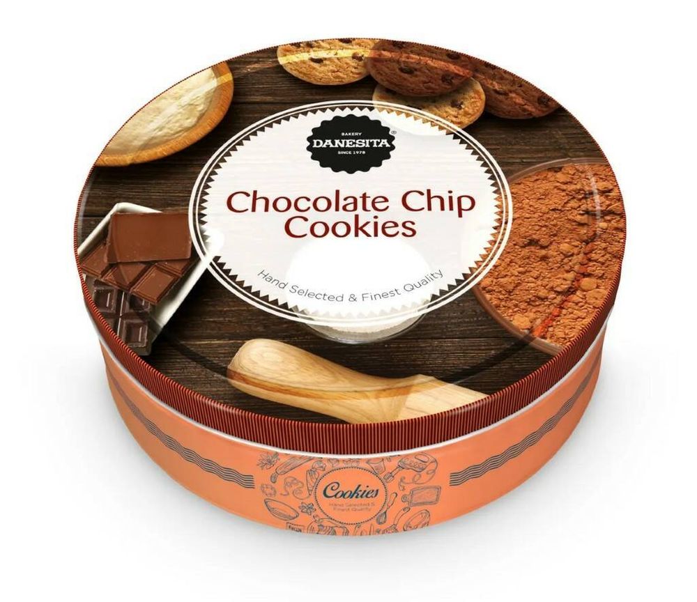 Печенье Danesita Butter Chocolate Chip Cookies 454 г