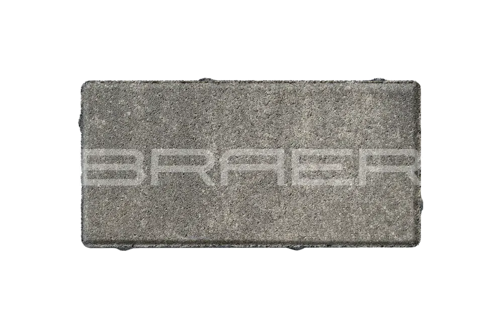 Тротуарная плитка Braer Прямоугольник, Color Mix Туман, 60 мм