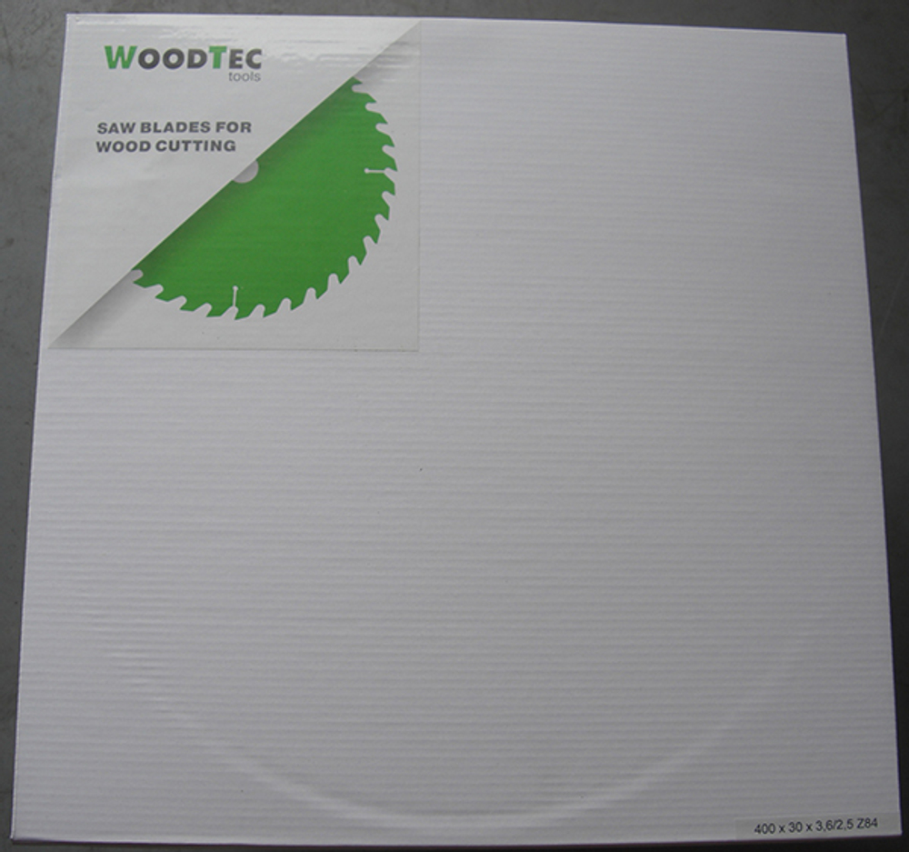 Пила дисковая Ø400 х 30 х 3,6/2,5 Z84 WZ WoodTec
