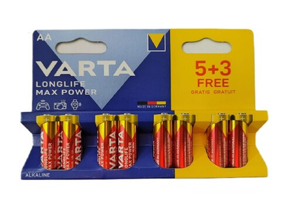 Varta LR 06 4706 LONGLIFE красная BL-8 уп.160