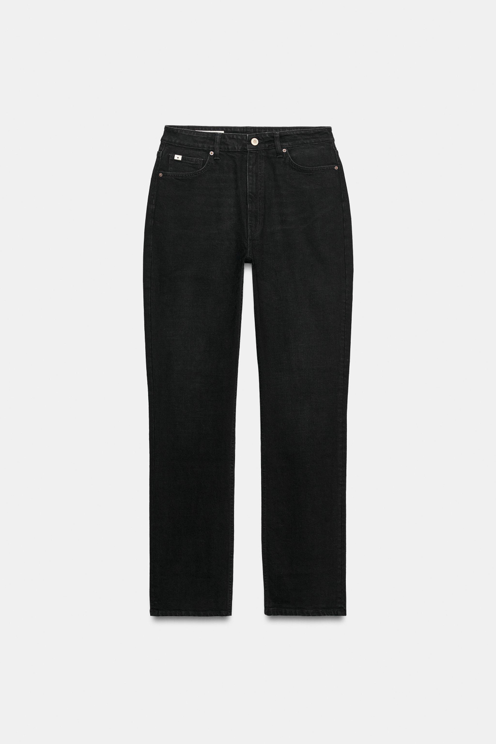 ДЖИНСЫ SLIM С ВЫСОКОЙ ПОСАДКОЙ TRF CONFORT — ZARA
