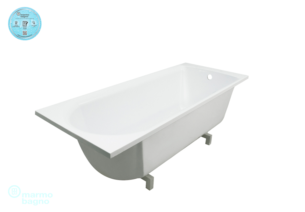 Ванна из литьевого мрамора Marmo Bagno Глория 150х70
