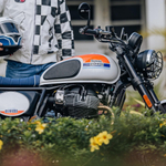 Накладки на бак Royal Enfield, черного цвета, арт. 1990535