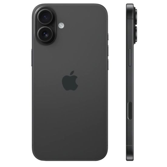 Apple iPhone 16 dual-SIM 128 ГБ, черный