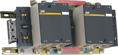 Контактор КТИ-51503 реверс 150А 230В/АС3 IEK KKT53-150-230-10