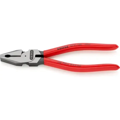 Плоскогубцы комбинированные особой мощности черненые 180 мм Knipex 02 01 180