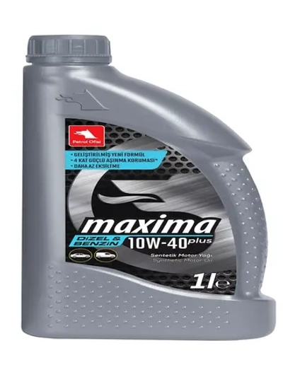Масло моторное Petrol Ofisi MAXIMA PLUS 10W-40 1 л 11144-55YG