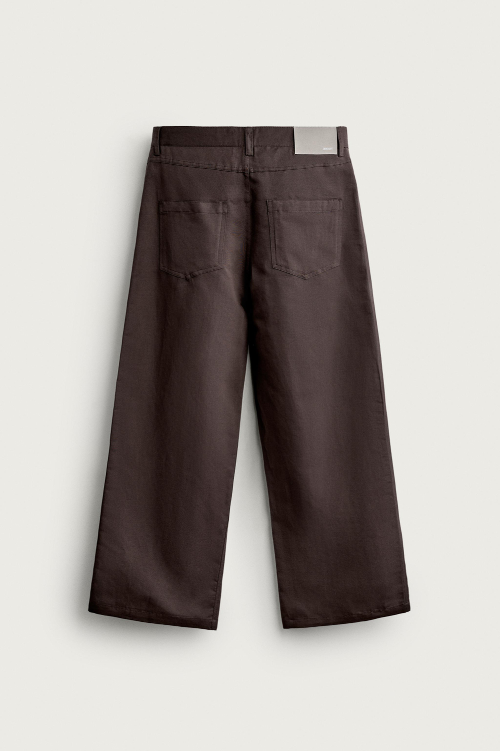 БРЮКИ RELAXED FIT ИЗ ХЛОПКА И ЛЬНА — ZARA · 1023/402