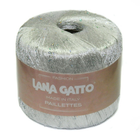 Пряжа PAILLETTES LG 8599 (Пайетки "Шерсть кота")