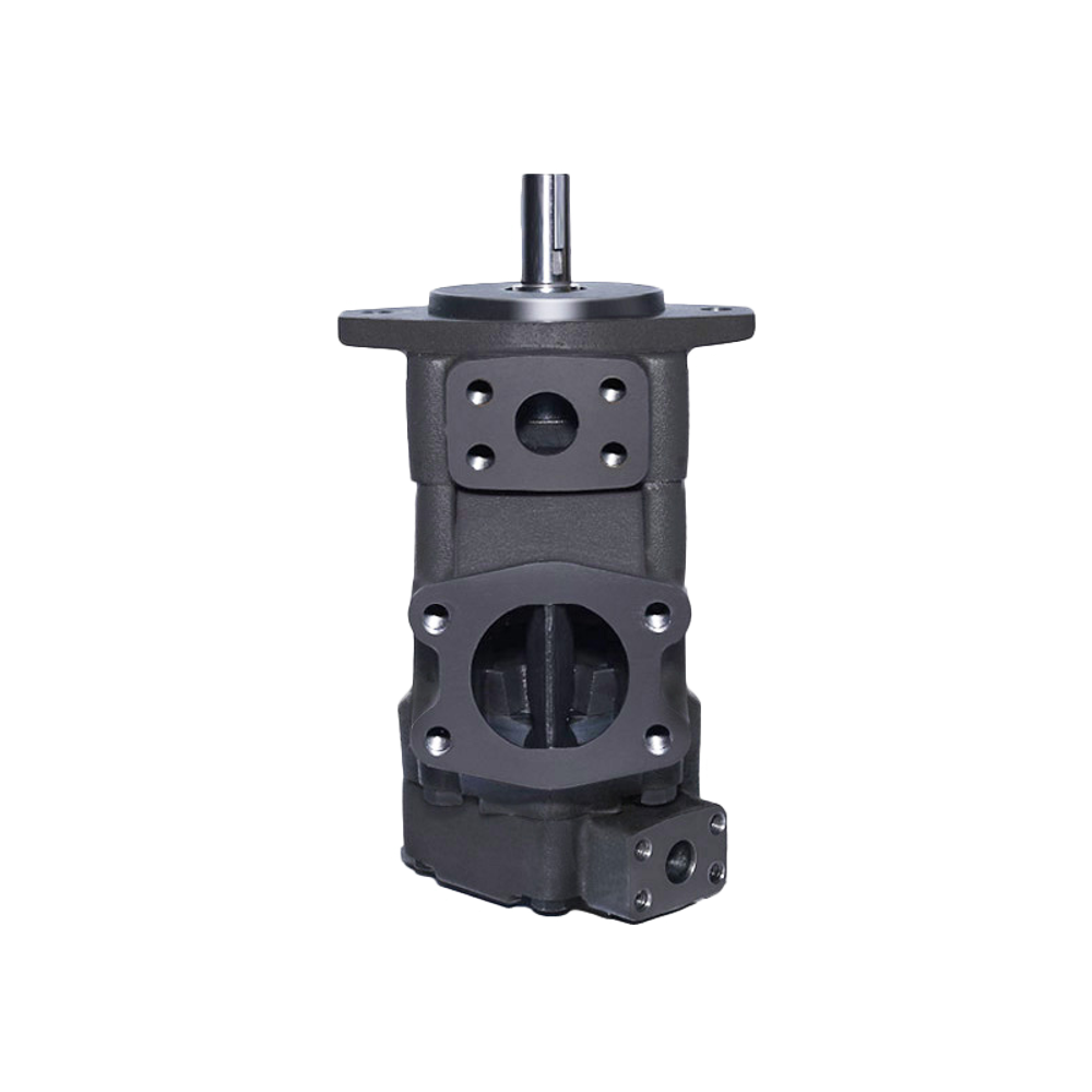 2520V14A11-01** - Пластинчатый нерегулируемый двухпоточный насос серии 2520V с рабочим объемом 43+35см3