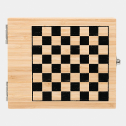 Набор для вина BAMBOO CHESS с игрой в шахматы