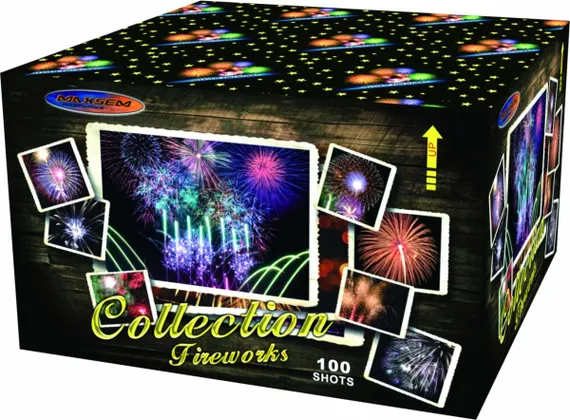 Коллекция фейерверков COLLECTION FIREWORKS 1,2" х 100 GWM6102