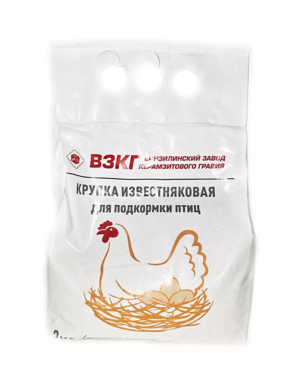 Мука известняковая 6кг крупка для кур