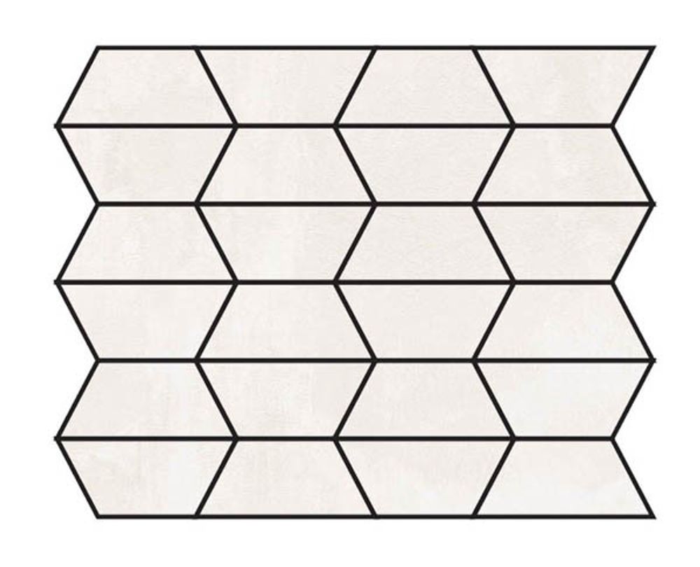Мозаика CROSSROAD CHALK MOS. GEM WHITE