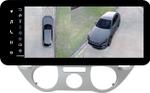 Магнитола для Hyundai i20 2009-2012 (кондиционер) - Teyes LUX ONE 360 монитор 12.3" 2K QLED на Android 10, Быстрая, CarPlay, 4G SIM-слот, 4 камеры в комплекте