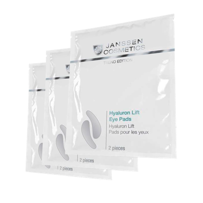 JANSSEN COSMETICS УЛЬТРАУВЛАЖНЯЮЩИЕ ЛИФТИНГ-ПАТЧИ ДЛЯ ГЛАЗ  | HYALURON LIFT EYE PADS