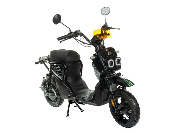 Электроскутер MAIKAOLIN R7 1200W (60V/60Ah) - Чёрный фото №2