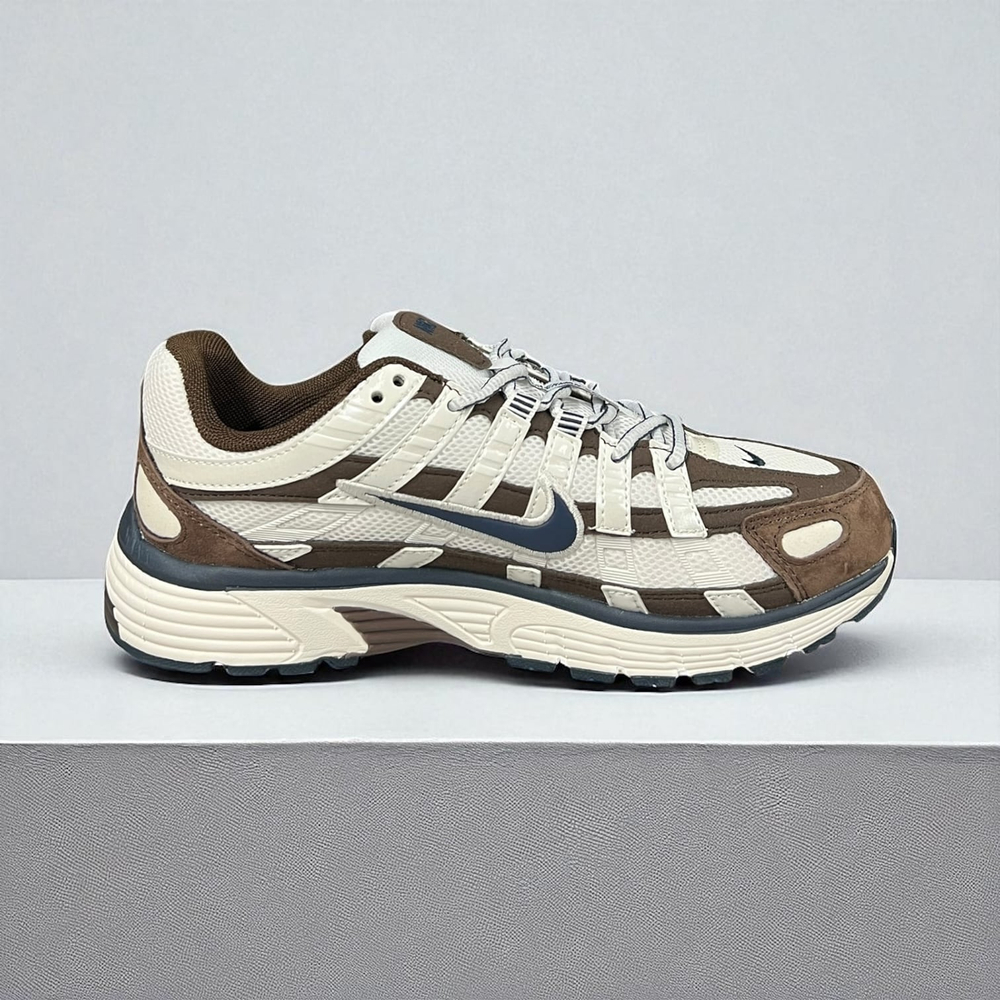 Nike P-6000 • White Brown