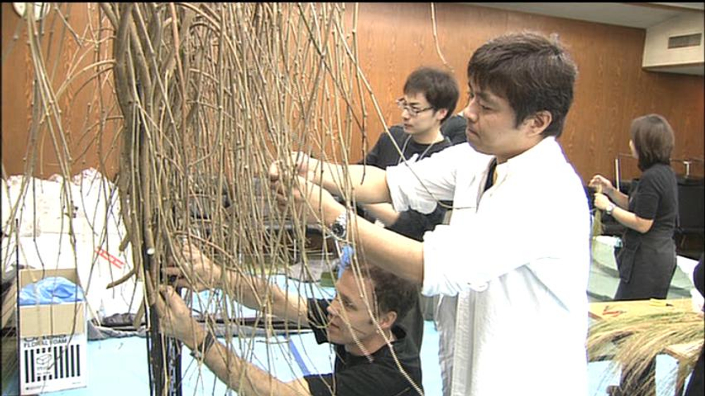 Daniel Ost. Exhibition in Ninnaji