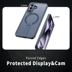Прозрачный чехол Mesh Pro Magnetic Case для Samsung Galaxy A37 5G