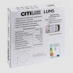 Потолочный светодиодный светильник Citilux LUNS CL711020V LED