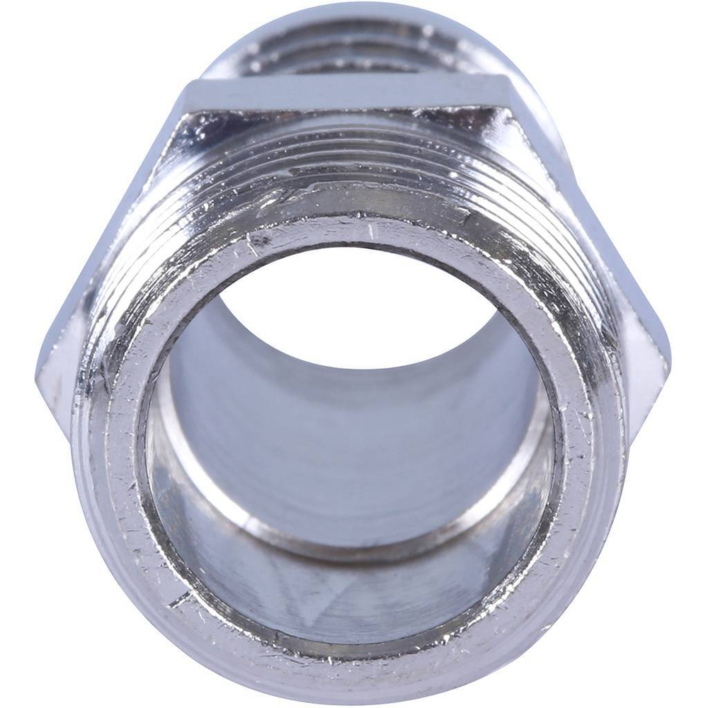 Штуцер НР никелированный      1/2"x18